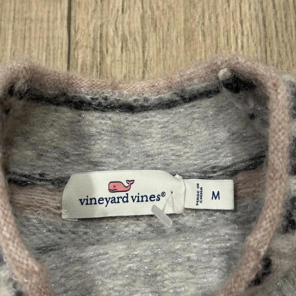Vineyard Vines Women's Crew Neck Wool Alpaca Sweater, Medium - Picture 2 of 3